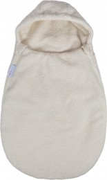 MamaLoesTeddyBoucleNaturelAutostoelVoetenzakML020904
