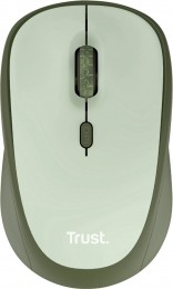 TrustYvi-DraadlozeMuis-Compact-Stil-Groen