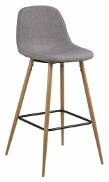 BarkrukLouisezithoogte73cm-lichtgrijs