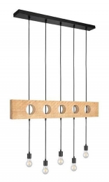 LABEL51HanglampTimberMangohout145cm-Rough