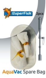 AquariumschoonmaakproductenAquavacsparebag2pcsSuperfish-Superfish