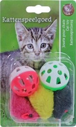 Katten-speelgoedbalbelmuisgekleurda5stGebrdeBoon-Gebrdeboon