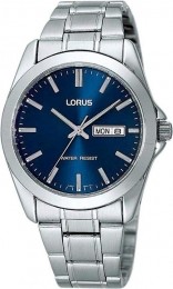 LorusRJ603AX9HerenHorloge37mm-Zilverkleurig
