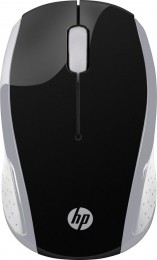 HP200-DraadlozeMuis-ZwartenZilver