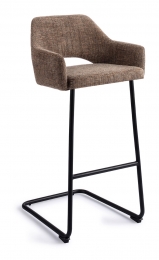 JesperHomeBarkrukYanaiArchBlack-CheckedChestnutzithoogte75cm