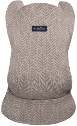 ZaffiroCityBeigeLeavesErgonomischeDraagzak