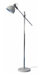 ArrasSingleIndustrieelDesignVloerlamp1-LichtsWit