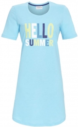 Turquoisenachthemdzomerkatoen