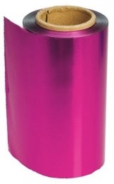 SibelAluminiumFolieFuchsia12cmx100m