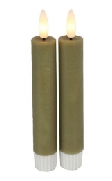 Leddinerkaars2stdia2x15cmbeigeCountryfield-Decostar