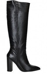 POSHByPoelmanLangeLaarzenDamesZwart