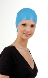 SibelBlondeermutsRubberBlauw