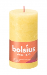 Shine13068sunnyyellowrustiekstompkaarsBolsius-Bolsius