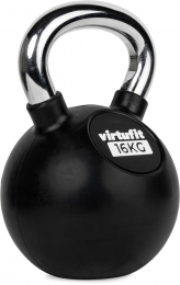 VirtuFitKettlebell-RubberChroom-16kg