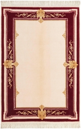 VloerkleedJelkahandgemaaktwolHadorn