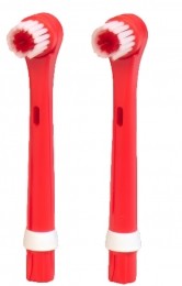 PawPatrolRood2stOpzetstukvoorElektrischeKinderTandenborstel