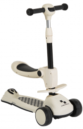 ByoxCheckmateRoyalWhite2-in-1StepLoopfiets112287