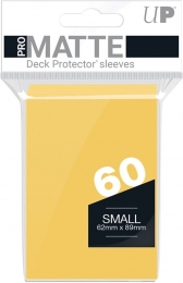 SleevesPro-Matte-SmallGeel62x89mm