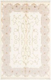 VloerkleedRomanehandgemaaktwolHadorn