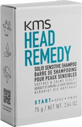 KMSHeadRemedySolidSensitiveShampooBar75g