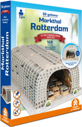 3DGebouw-MarkthalRotterdamPuzzel168stukjes