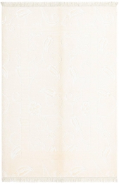 VloerkleedMyahandgemaaktwolHadorn