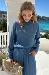 LongSleeveBlouseDenim