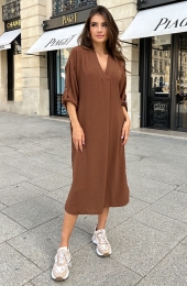 PalermoPocketJurkLongSleeveCognac