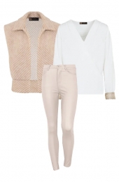 MusthaveDealCompleteSetWovenGilet