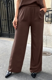 MilaPantalonChocoRegular