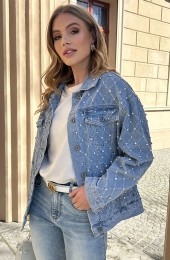 StrassOversizedDenimJacket
