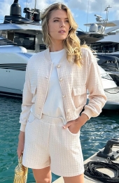 LuxuryTweedJacketBeige