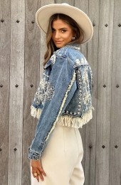 BohemianPrintDenimJacket