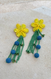 ExclusiveFlowerOorbellenHandmade