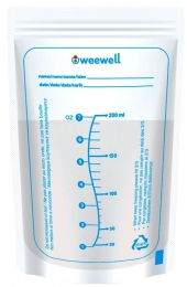 Weewell25StuksMoedermelkBewaarzakjes