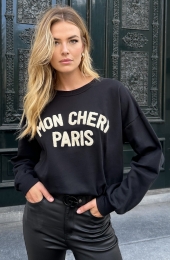 MonCheriParisTruiZwart