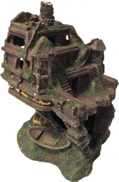 Polyresinornamentachterdeelschip20x15x23cmGebrdeBoon-Gebrdeboon