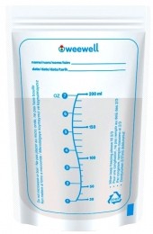 Weewell25StuksMoedermelkBewaarzakjesWMS825