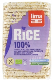 LimaRijstwafelDunmetzeerlaagZoutgehalte130gram