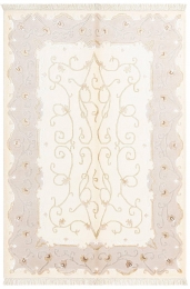 VloerkleedLunahandgemaaktwolHadorn