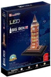 3DPuzzel-PuzzelBigBenLED28stukjes