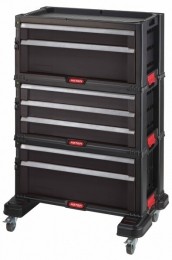 Keter238557ModuleLadenkast7Lades-Zwart