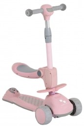 ByoxCheckmateLacePink2-in-1StepLoopfiets112286