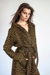 D-Robebadjasmetcapuchon-panter-groen-xs