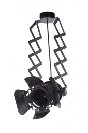 VintageIndustrileScissorsHanglampZwart