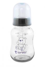 LorelliGlassMoonlightBlue120mlGlazenFles