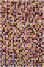 VloerkleedPaulohandgemaaktleerBakero