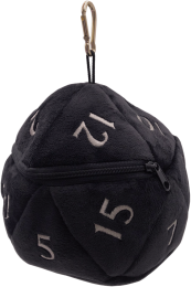 D20DobbelsteenZak-Zwart