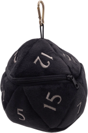 D20DobbelsteenZak-Zwart
