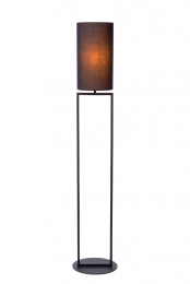 LucideHERMAN-Vloerlamp-26cm-1xE27-Zwart
